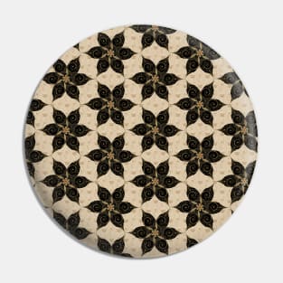 Flat Arabic Pattern Background Pin