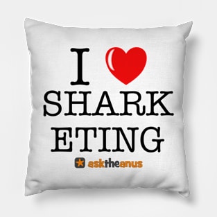 I love Sharketing Pillow