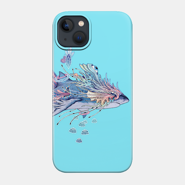 Journeying Spirit (Shark) - Shark - Phone Case