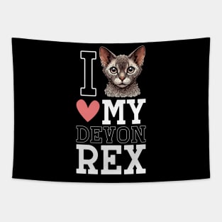 I love my Devon Rex Tapestry