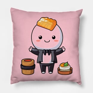 kawaii bento sushi T-Shirt cute  funny Pillow