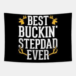 Best Bucking Stepdad Ever T shirt For Women Tapestry