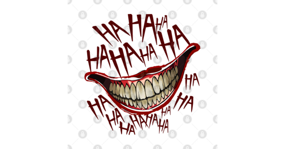 JOKER haha Joker Joaquin Phoenix Sticker TeePublic
