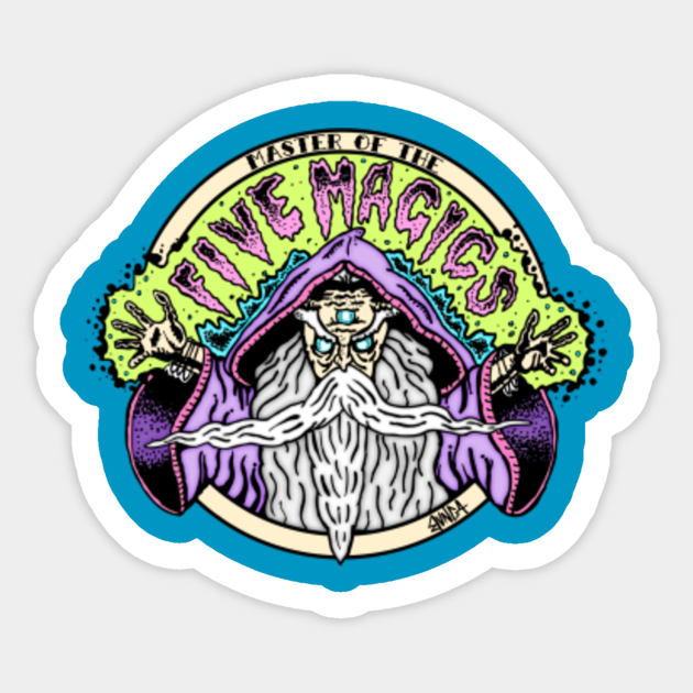 Five Magics - Magic - Sticker