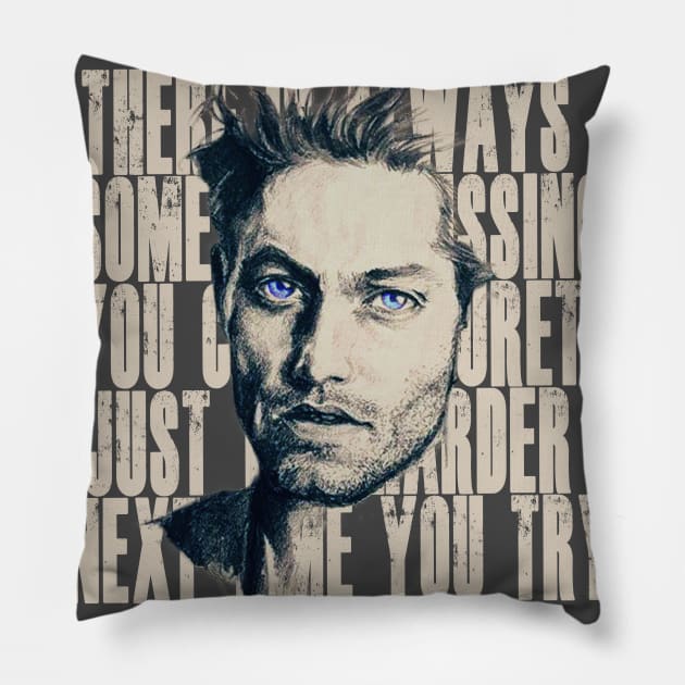 Greg kheel Pillow by Memoalatouly