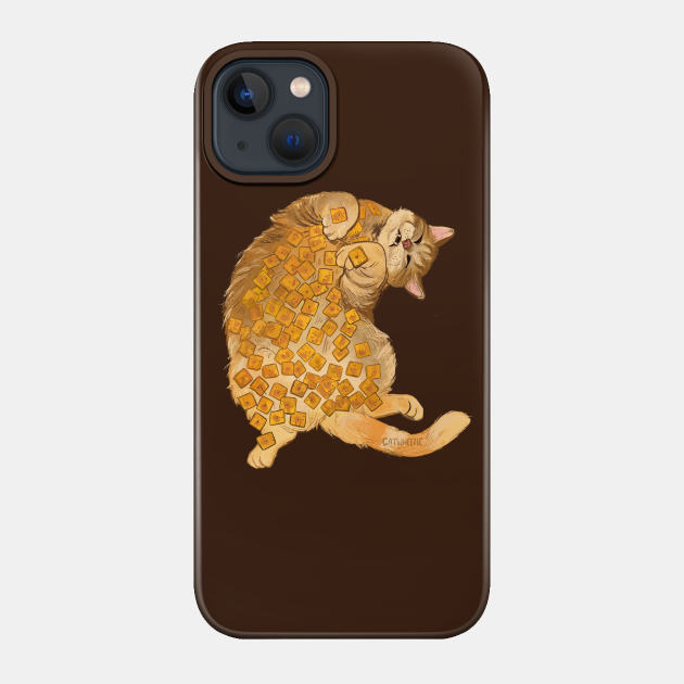 Cheesy Chonker - Cats - Phone Case