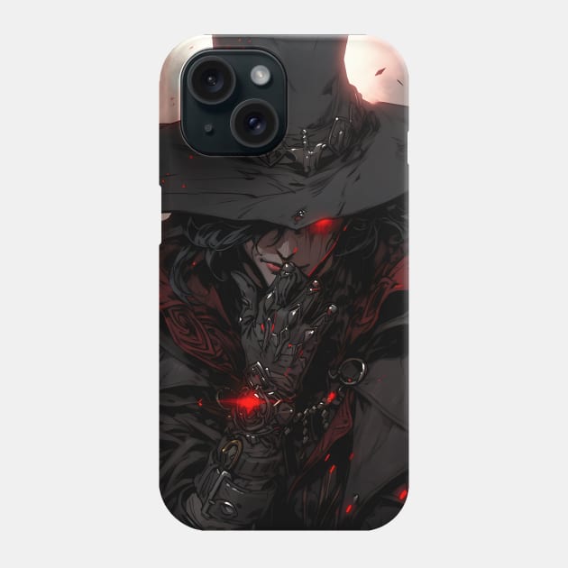 Hunters of the Dark: Explore the Supernatural World with Vampire Hunter D. Illustrations: Bloodlust Phone Case by insaneLEDP