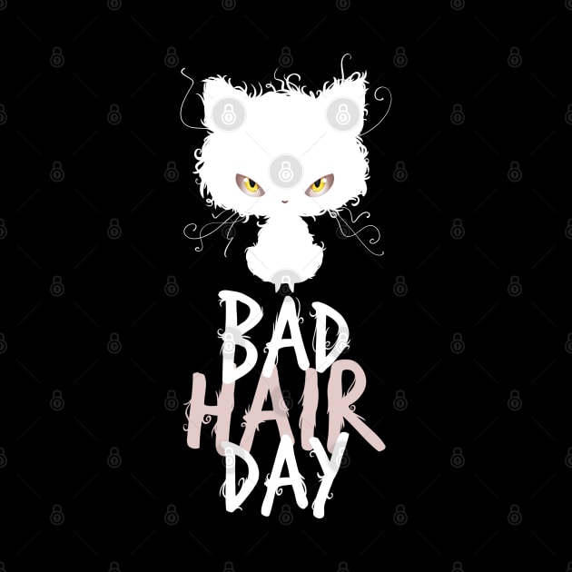 Bad Hair Day Cat by supermara