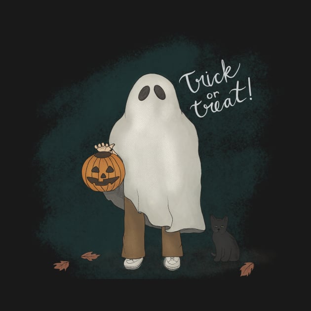 Trick or Treat! (White text) by BugHellerman