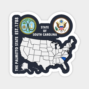 State of South Carolina Magnet