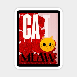 Cat Meaw Magnet