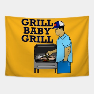 Grill Baby Grill Tapestry