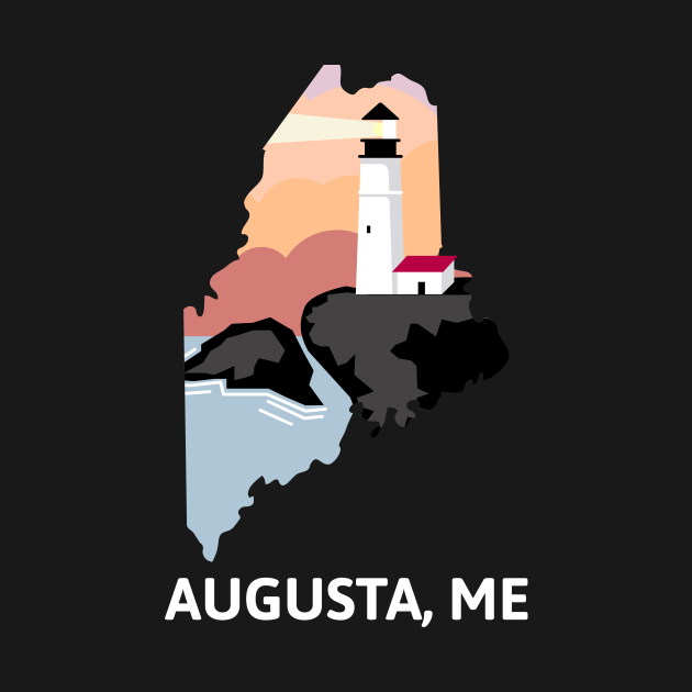 Discover Augusta, ME - Augusta - T-Shirt