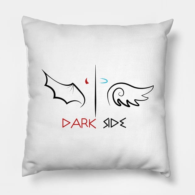 Dark side ! Pillow by Shirts' trends