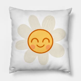 flower smile Pillow