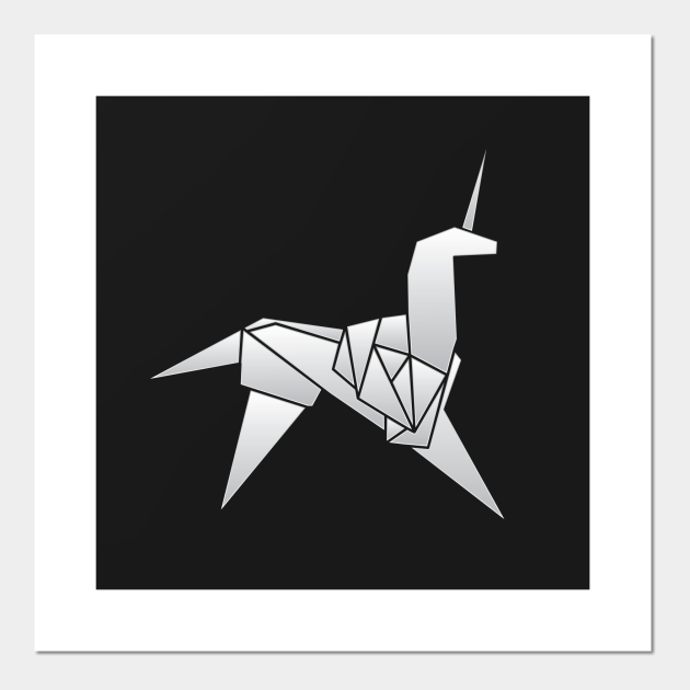 Blade Runner Origami Unicorn Blade Runner Posters And Art Prints Teepublic