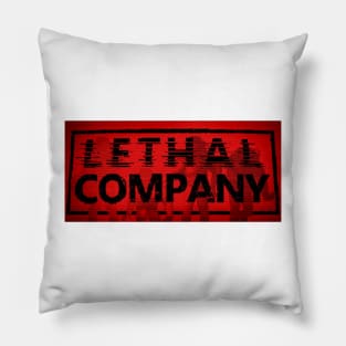 Lethal Company | video game Pillow