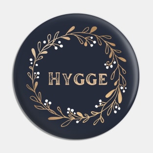 Hygge Wreath Pin