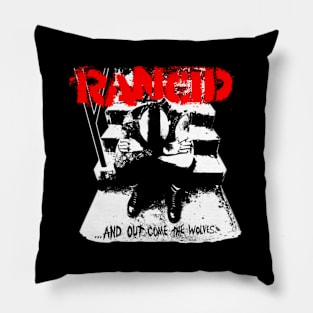 Rancid Merchandise And Out Come The Wolves Pillow