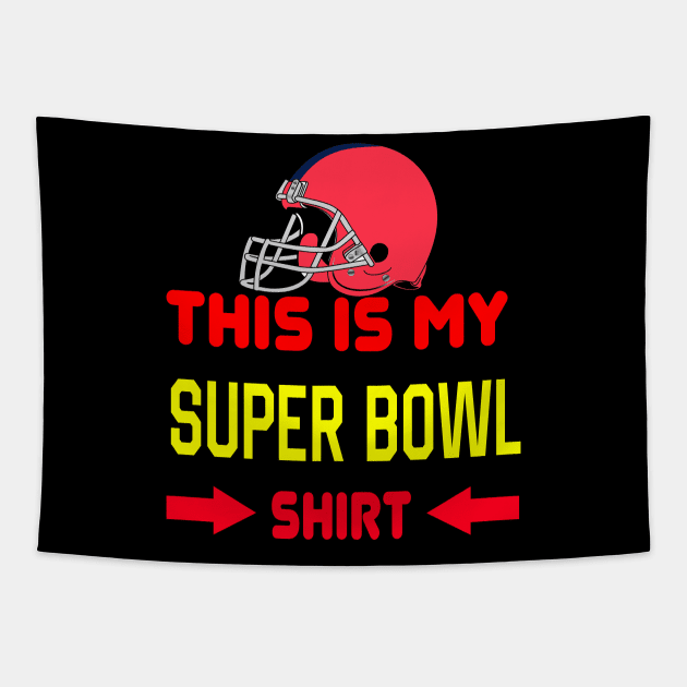 Super Bowl Tapestry by awesomeshirts