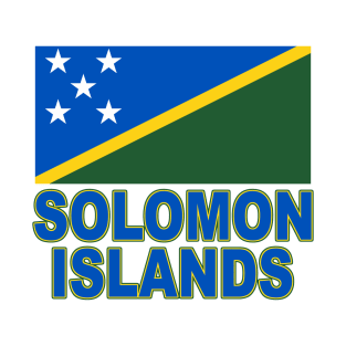 The Pride of the Solomon Islands - National Flag Design T-Shirt