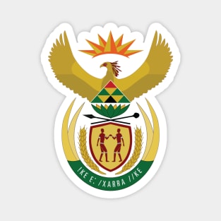 Heraldic coat of arms of South Africa Magnet