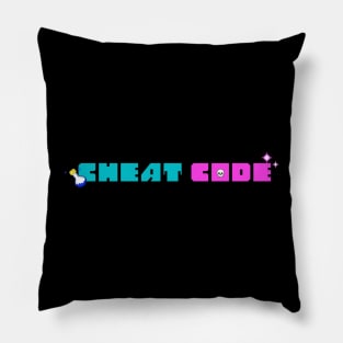 CheatCode Channel Art Logo Pillow