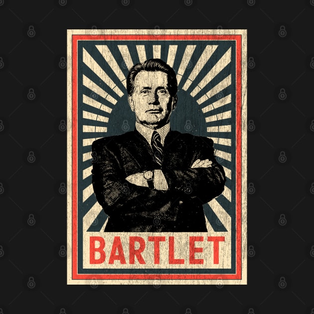 Vintage Poster Bartlet For America by Odd Even