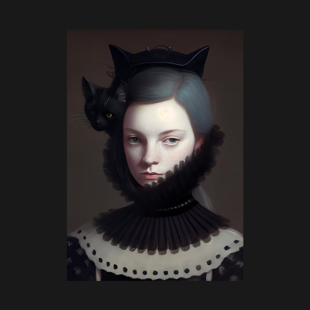 Miss black kitty by Dikhotomy