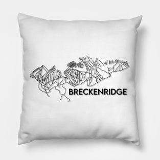 Breckenridge CO Trail Map | Breckenridge Ski Resort Colorado Pillow