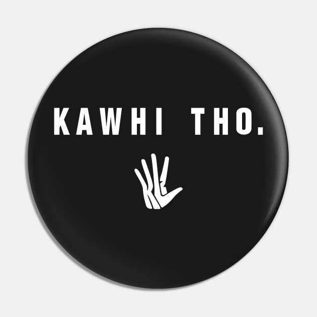 Kawhi Tho with Klaw. (White Font) Pin by opiester