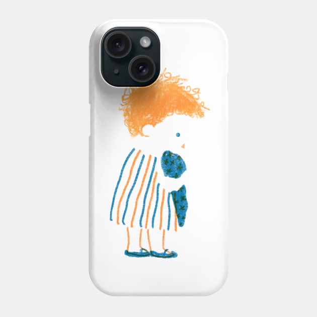 Pajama Boy Phone Case by AnaRitaRobalo