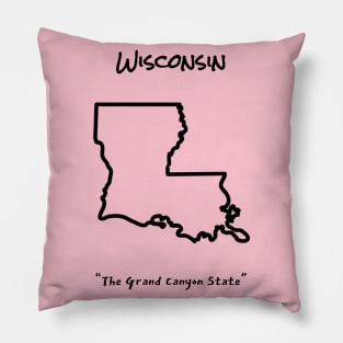 Truly Wisconsin Pillow