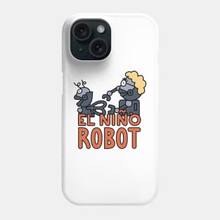 El niño robot Phone Case