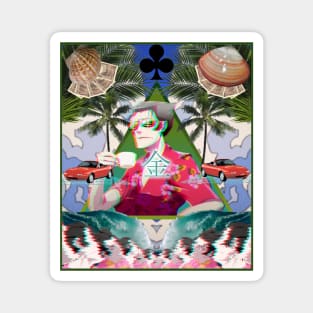 Kaiki Vaporwave Magnet