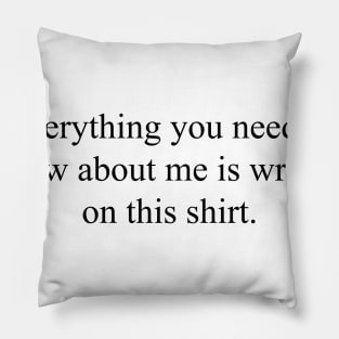 Everything you need to know Pillow