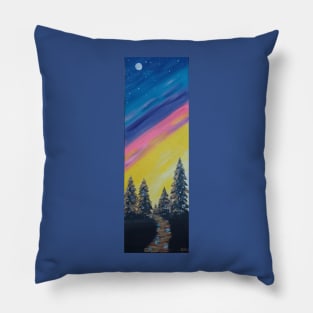 Walk in the forest Pillow