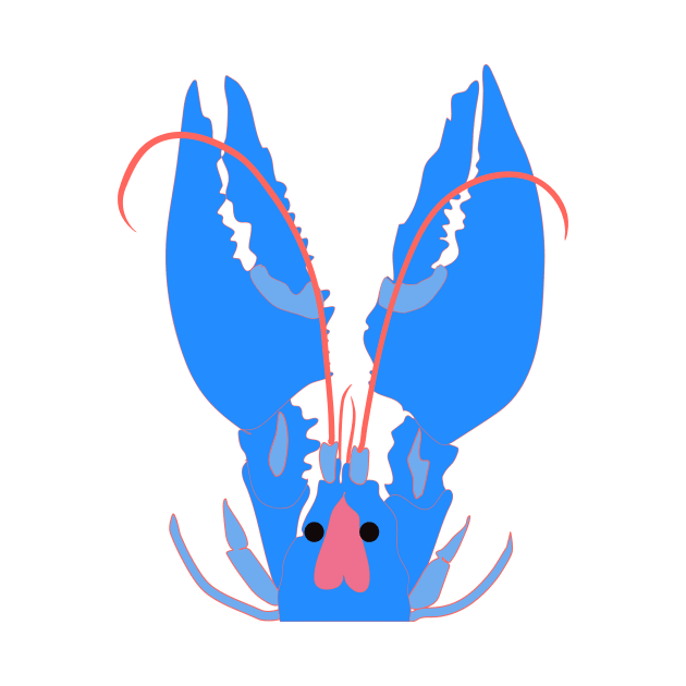 Blue lobster by Orangerinka