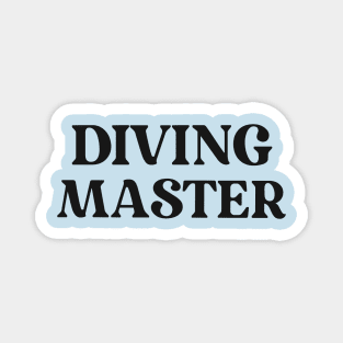 DIVING MASTER Magnet