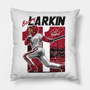 Barry Larkin Cincinnati Vintage Pillow