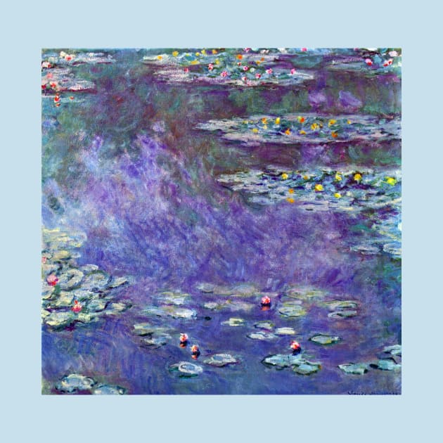 Waterlilies by Claude Monet by MasterpieceCafe