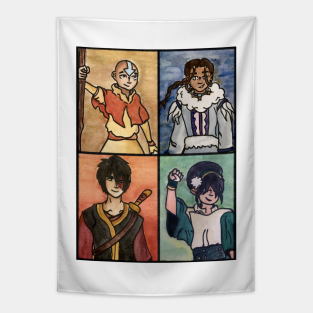 Team Avatar Tapestries Teepublic Avatar's world has enraptured fans' imaginations for a decade and a half, and it's all because it absolutely nails these crucial qualities. teepublic