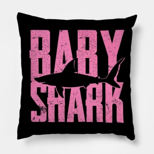 Baby Shark Funny Daddy Mama Grandma Pillow