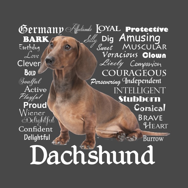 Dachshund Traits by You Had Me At Woof