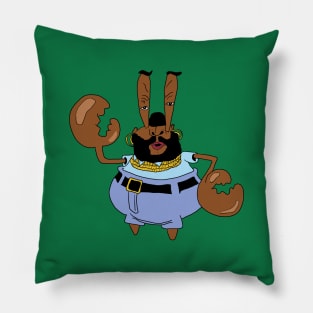 Mr T Krabs Pillow