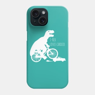 T-Rex funny, cardio jokes Phone Case