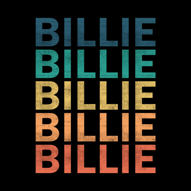 Billie Name T Shirt - Billie Vintage Retro Name Gift Item Tee - Billie - Phone Case