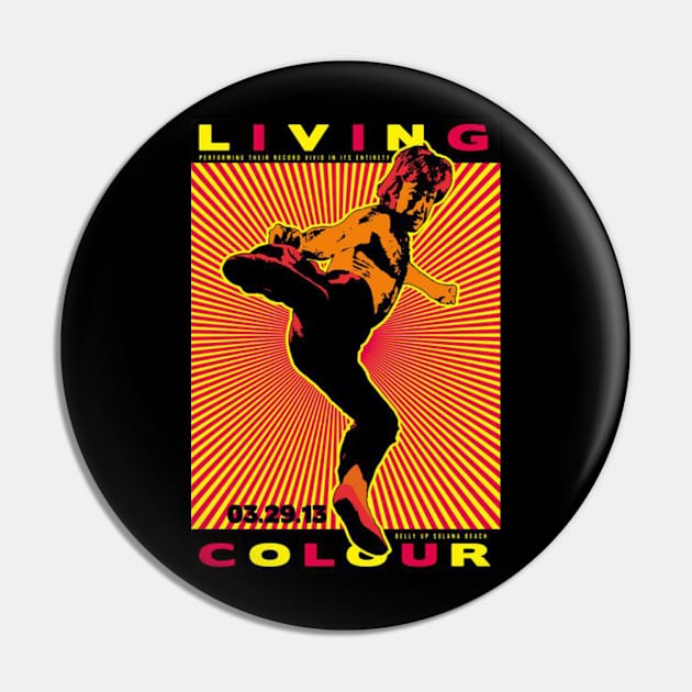 LIVING COLOUR MERCH VTG Pin by Melesz.Ink Tattoo