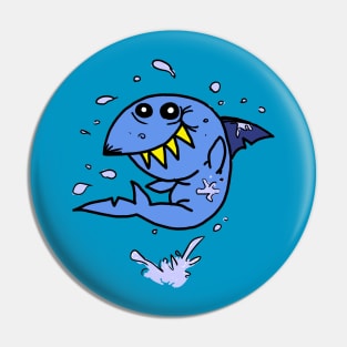 Little Shark Pin