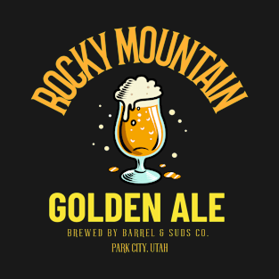 Rocky Mountain Golden Ale Park City Utah T-Shirt